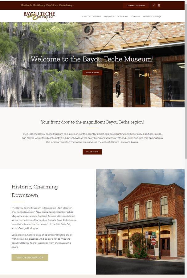 Chateau Royale, Pet Friendly, On Bayou, Downtown! New Iberia Eksteriør billede
